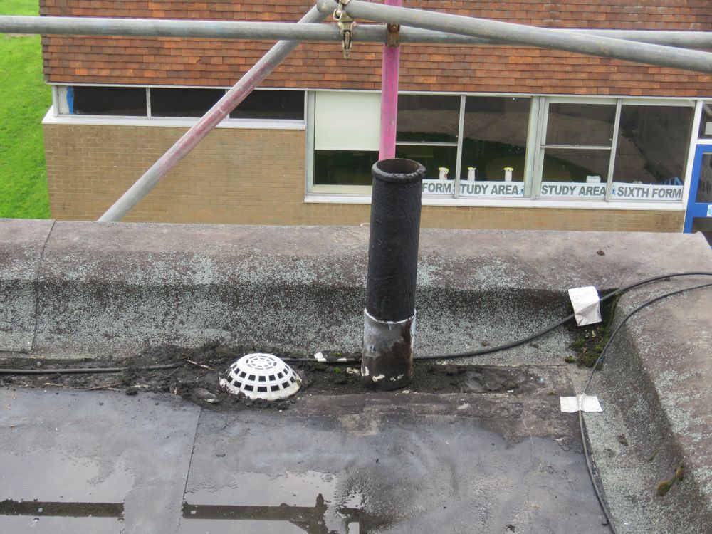 Daklekkage in Vijfhuizen